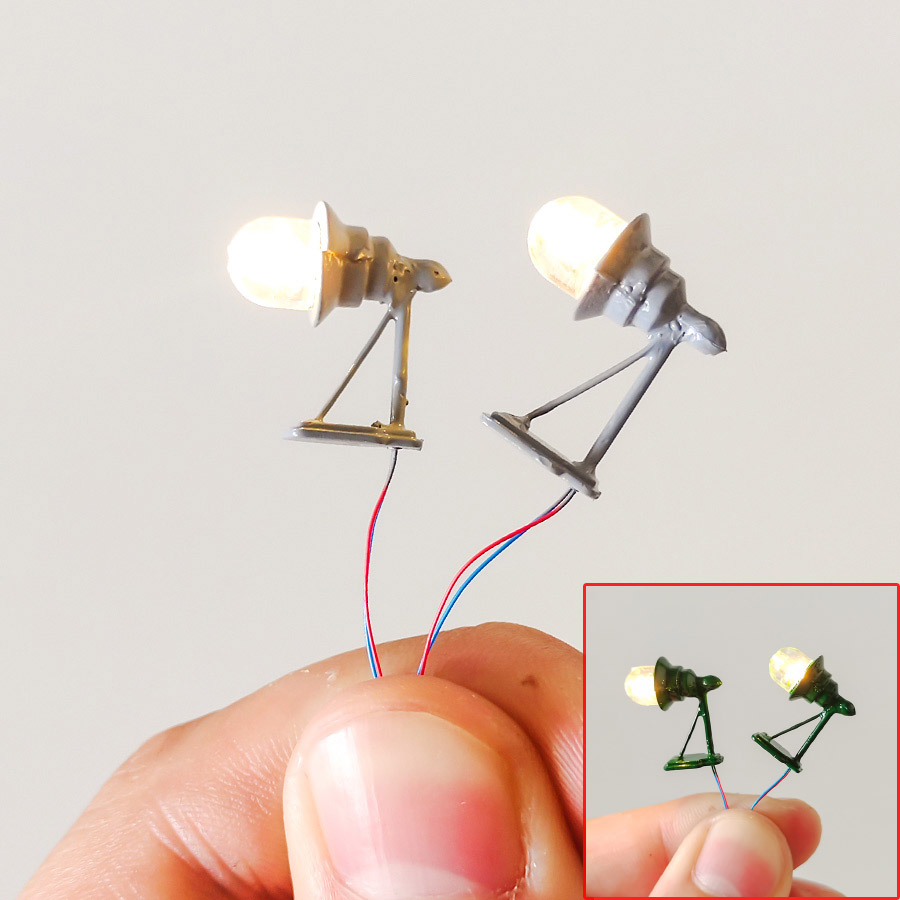 Model Kit Wall E - 2 個ミニチュア 3V Led ライトモデル Diy