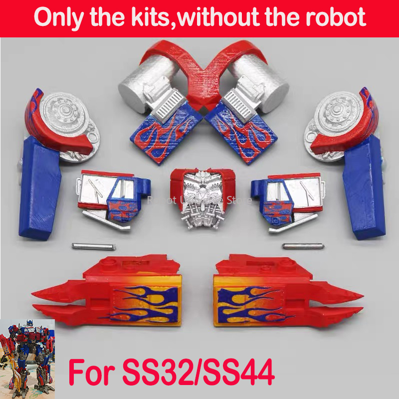 Model Kit Optimus - トランスフォーマー 腹部胸部前腕外側アーマーアップグレードアクセサリーキット 映画シリーズ用 SS32 OP オプティマスプライム
