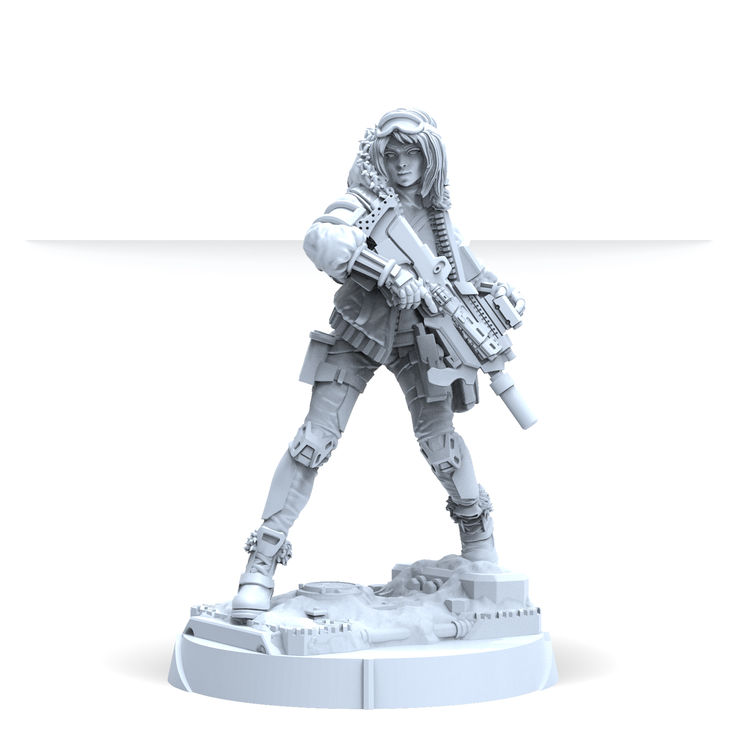 Model Kit Battleship - モデルキット レジンキット インフィニティ NA2 オクタヴィア・グリムドティア 未組み立て彫刻模型