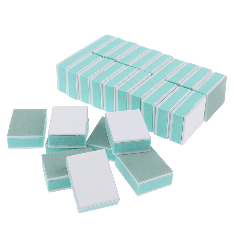 Sanding Stick Set - 50 ピース/ロットミニネイルバッファブロックグリットネイルアートサンディングポリッシュ Uv ジェルシャイニングバッファファイル DIY ファイルセット