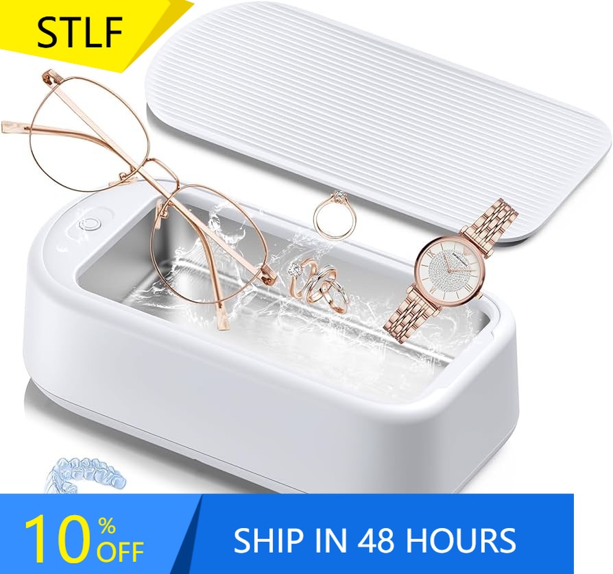 Wash Effect Set - STLF 優れた洗浄効果 電動洗浄 超音波クリーナー 大容量 メガネセット