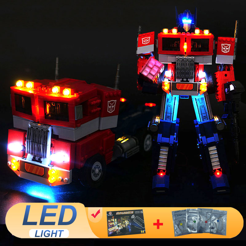 Model Kit Optimus - LED ライトキット レゴ 10302 オプティマスプライム互換 10203