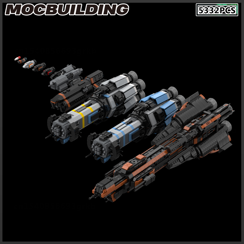 MOC ビルディングブロック宇宙船スターデストロイヤー戦艦フ - Model Kit Battleship のレビューと価格