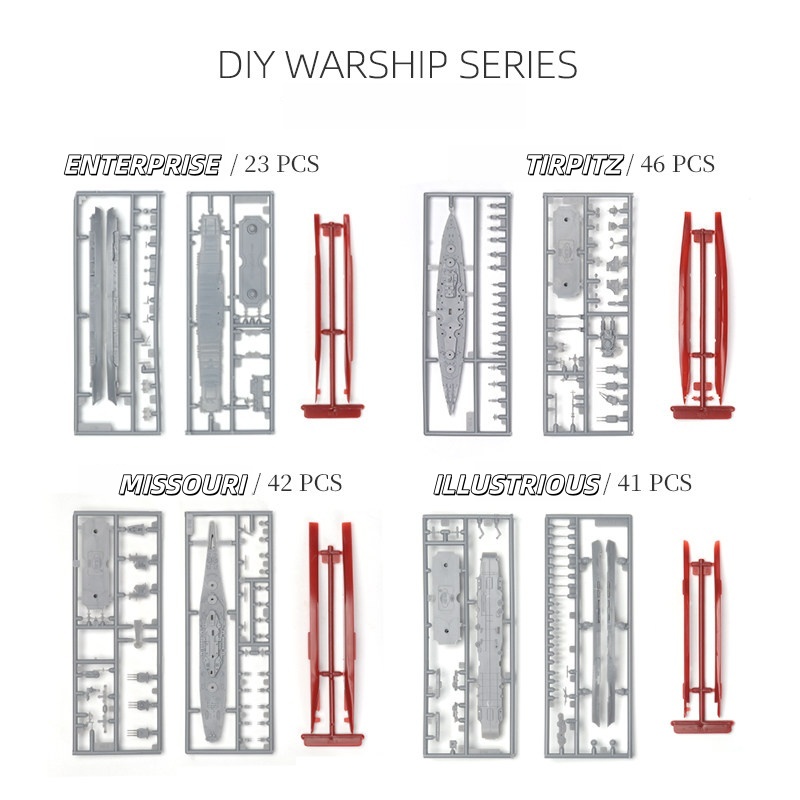 1/2000 航空母艦 USS ニュージャージー ミズーリ  - Model Kit Battleship のレビューと価格