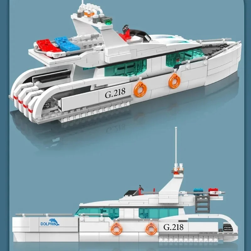 モールドキング 857ピース 10218 ホワイトドルフィン - Model Kit Yacht のレビューと価格
