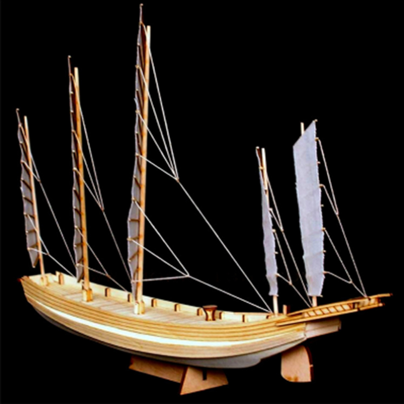 手作りのアンティーク木製モデルキット,中国の砂のボート,DI - Model Kit Yacht のレビューと価格