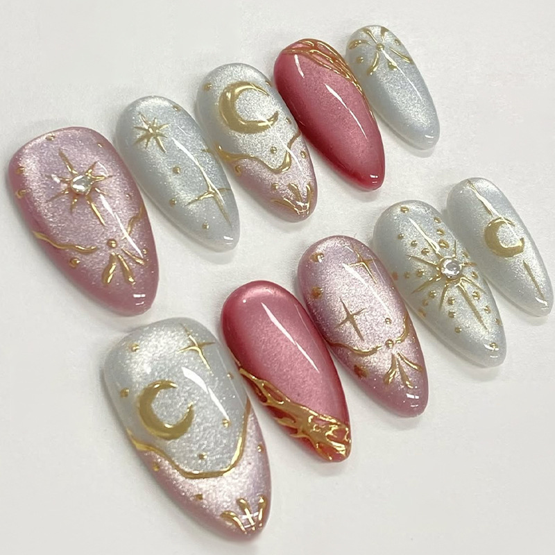 24個入り ゴールドスターライトスティック ネイルアート グ - Sanding Stick Set のレビューと価格