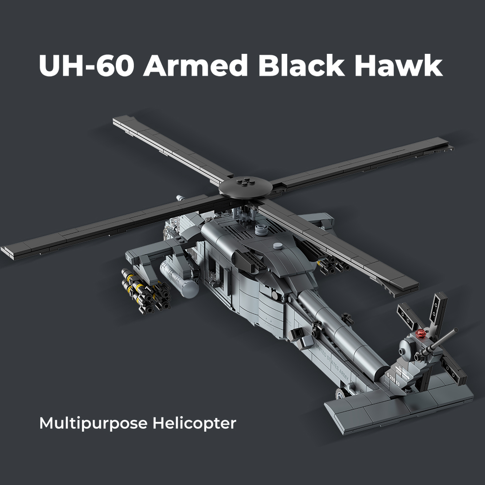 MISINI M8039 1:35 UH-60 ブラックホー - Model Kit Helicopter のレビューと価格
