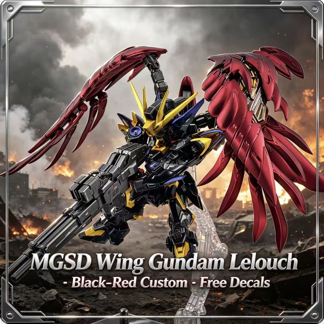 MGSD ウィング・ルルーシュ カラースキーム エアブラシ塗 - Model Kit Zeus のレビューと価格