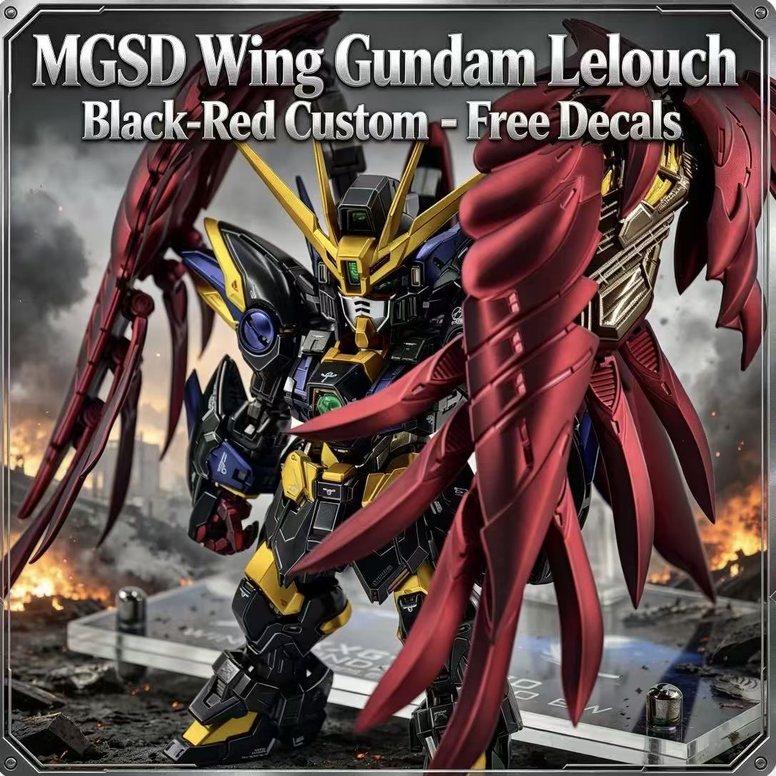 MGSD ウィング・ルルーシュ カラースキーム エアブラシ塗 - Model Kit Zeus のレビューと価格