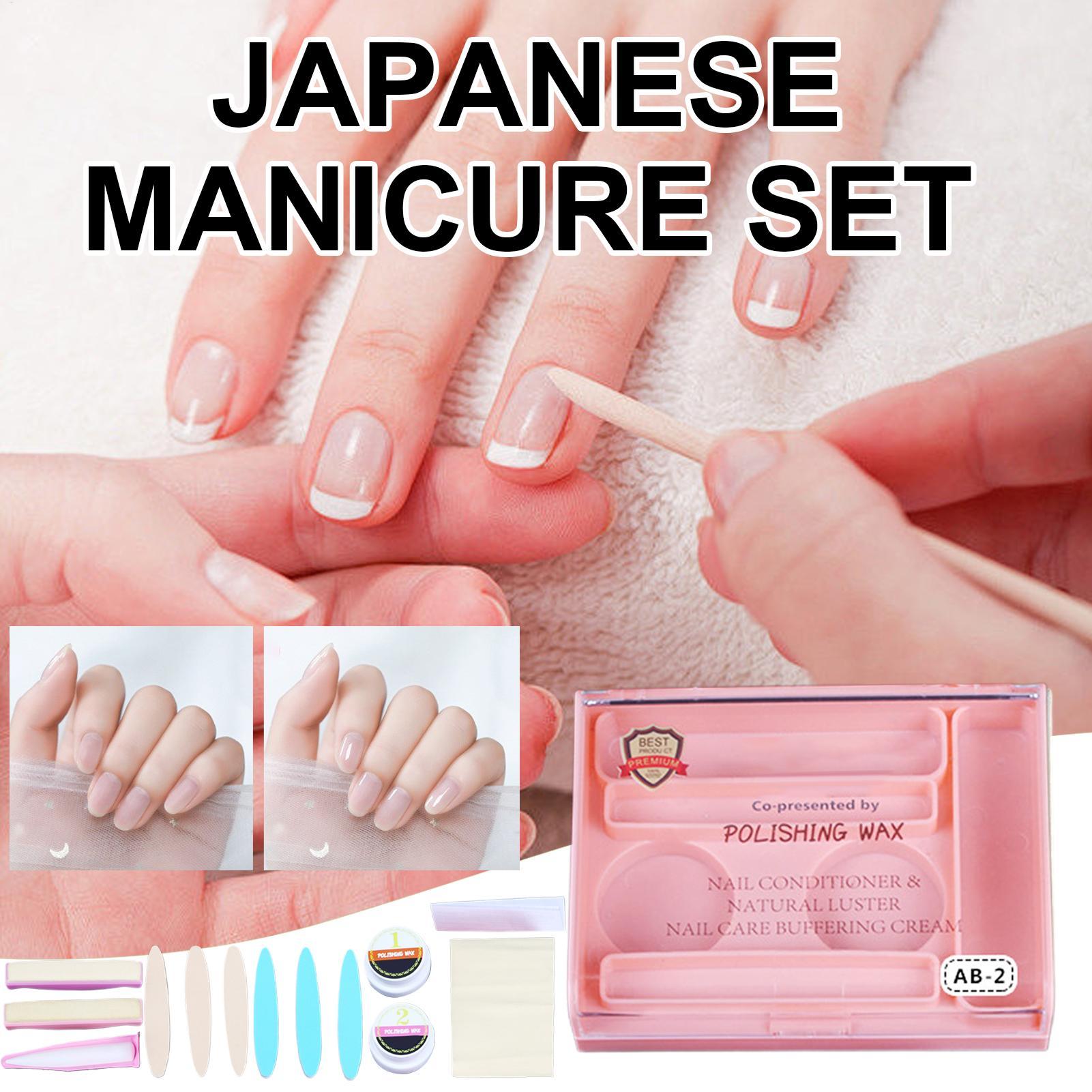 爪磨きワックスツールキット爪栄養補給と強化マニキュアツールバ - Sanding Stick Set のレビューと価格