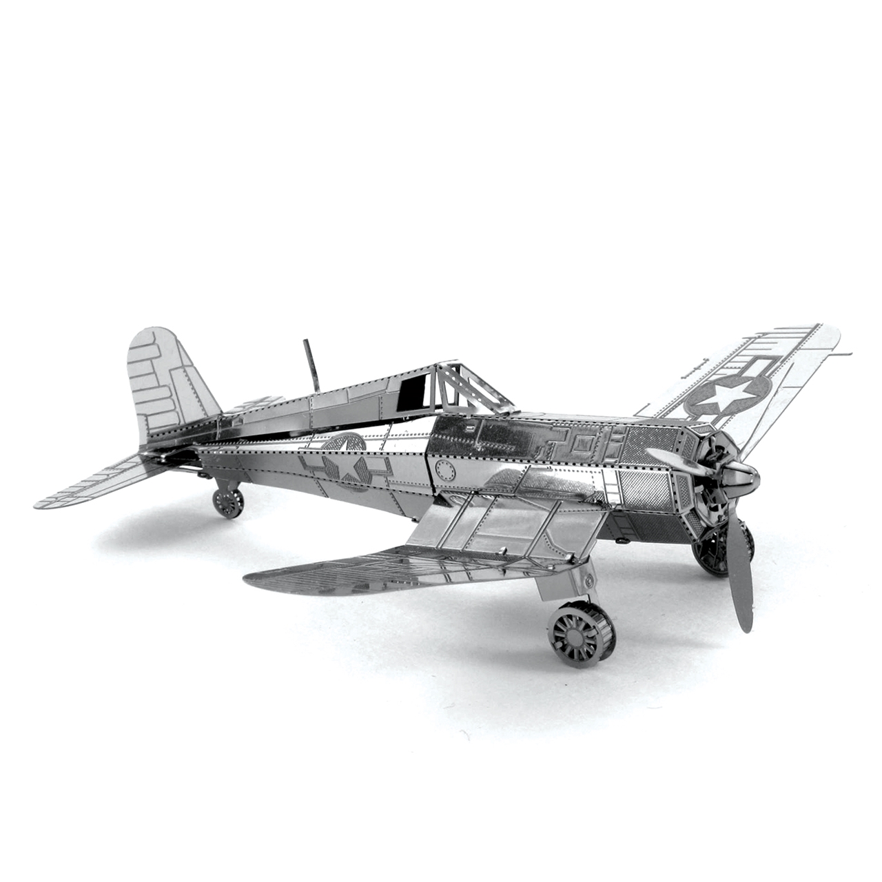 飛行機 3D メタルパズルモデルキット DIY レーザーカッ - Model Kit Hobby のレビューと価格