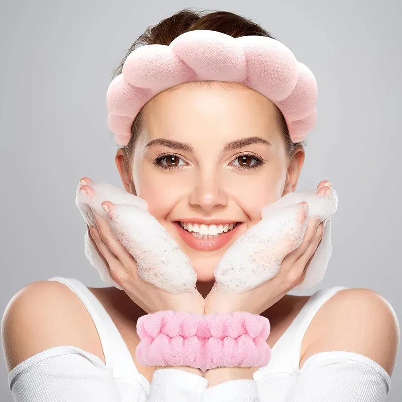 3個入りツイストフォームヘアバンドセット - 洗顔、メイク、 - Wash Effect Set のレビューと価格