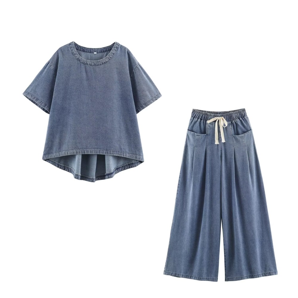 ヴィンテージデニムパンツセット ウォッシュ加工 カウガール風 - Wash Effect Set のレビューと価格