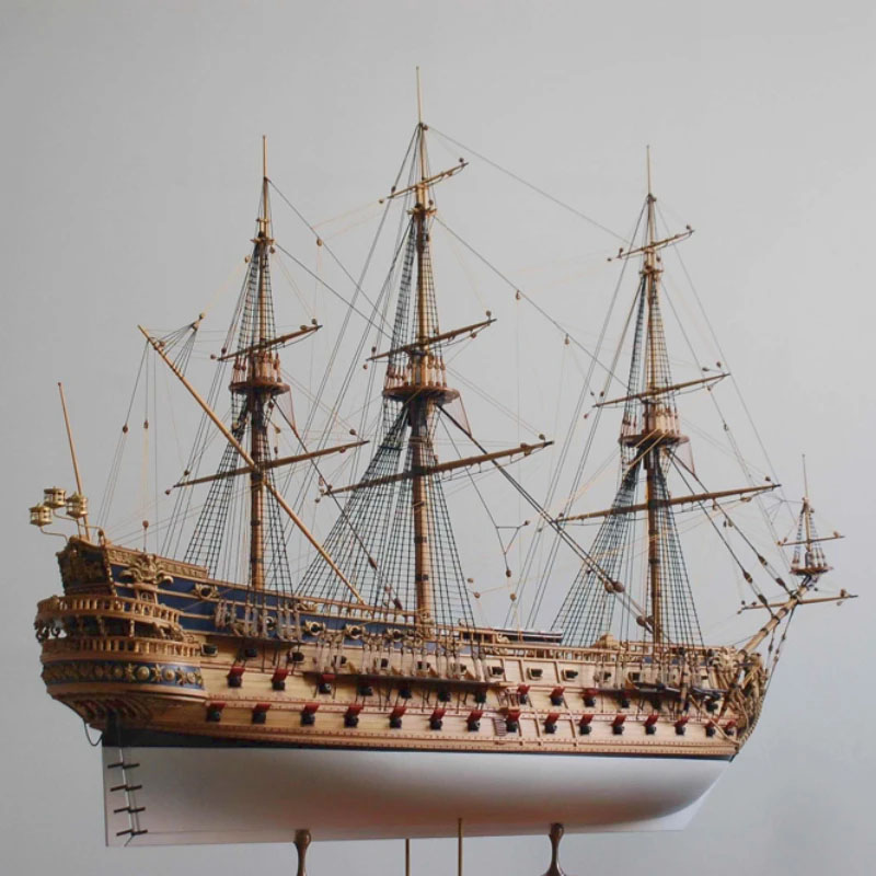 木製ラネグラップモデルキット,分解された船,シミュレーション - Model Kit Battleship のレビューと価格