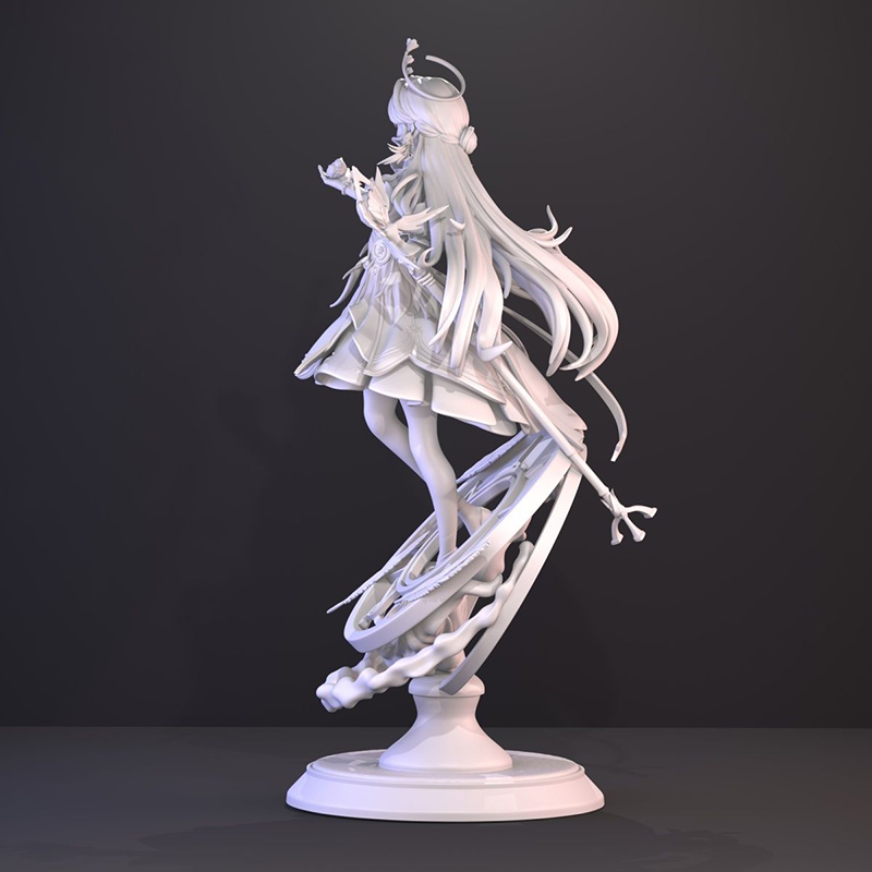未塗装3Dプリントフィギュア アニメゲームキャラクター ガレ - Model Kit Hobby のレビューと価格
