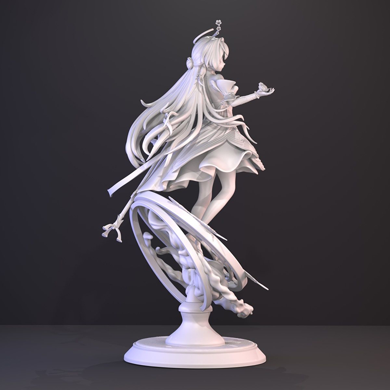 未塗装3Dプリントフィギュア アニメゲームキャラクター ガレ - Model Kit Hobby のレビューと価格