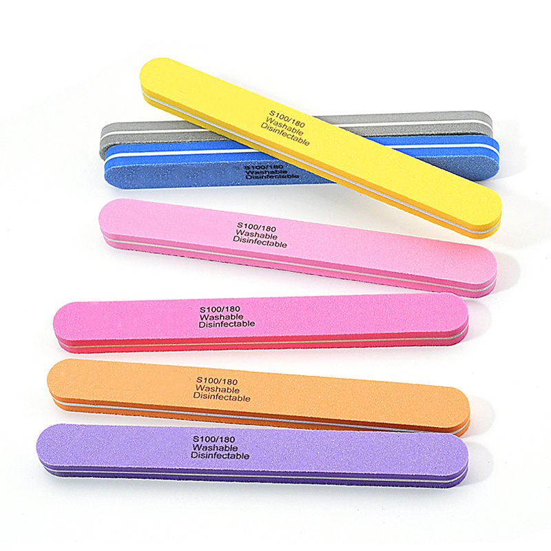 10 ピース/ロットプロフェッショナルネイルファイル 100 - Sanding Stick Set のレビューと価格