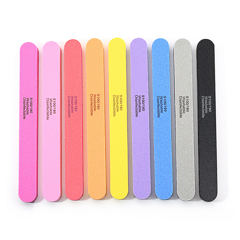 10 ピース/ロットプロフェッショナルネイルファイル 100 - Sanding Stick Set のレビューと価格