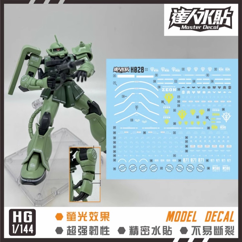 マスターデカール H028 蛍光ウォータースライドデカール  - Model Kit Jms のレビューと価格