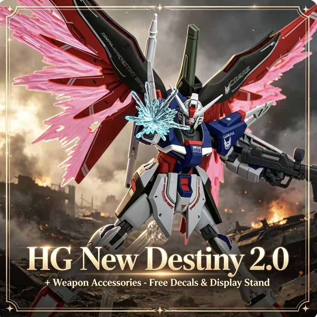 224 HG 1/144 デスティニー・スペックII ファイ - Model Kit Zeus のレビューと価格