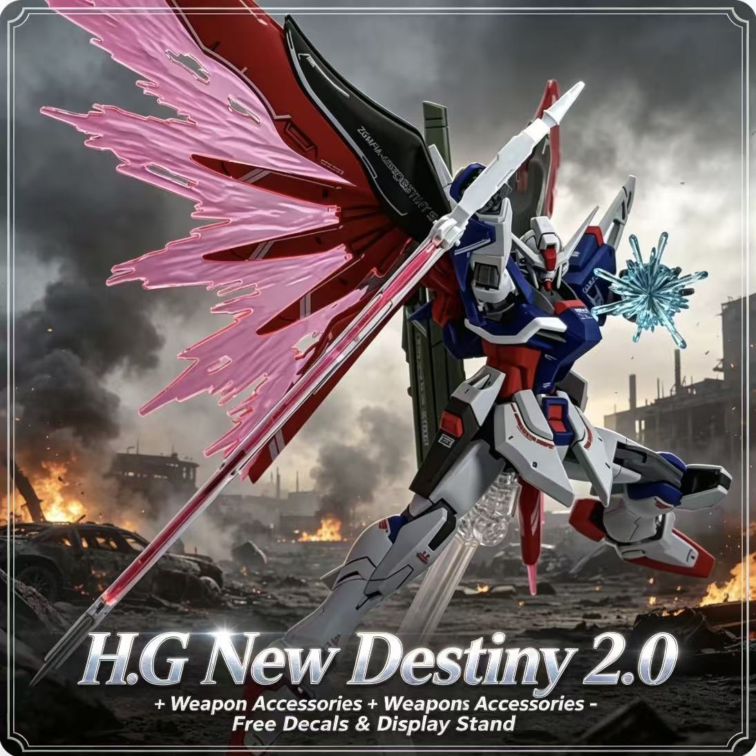 224 HG 1/144 デスティニー・スペックII ファイ - Model Kit Zeus のレビューと価格