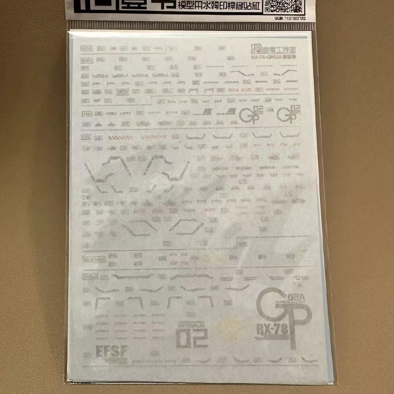 新しい高精細蛍光ウォータースライドデカール MG 1/100 - Model Kit Hobby のレビューと価格