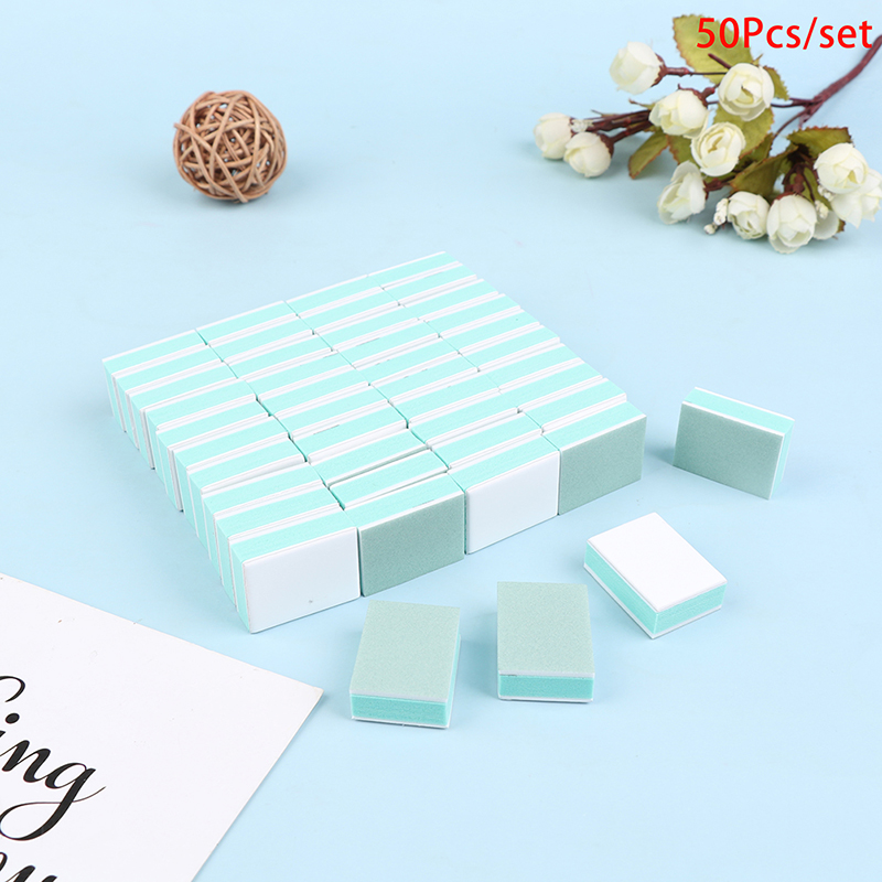 50 ピース/ロットミニネイルバッファブロックグリットネイル - Sanding Stick Set のレビューと価格