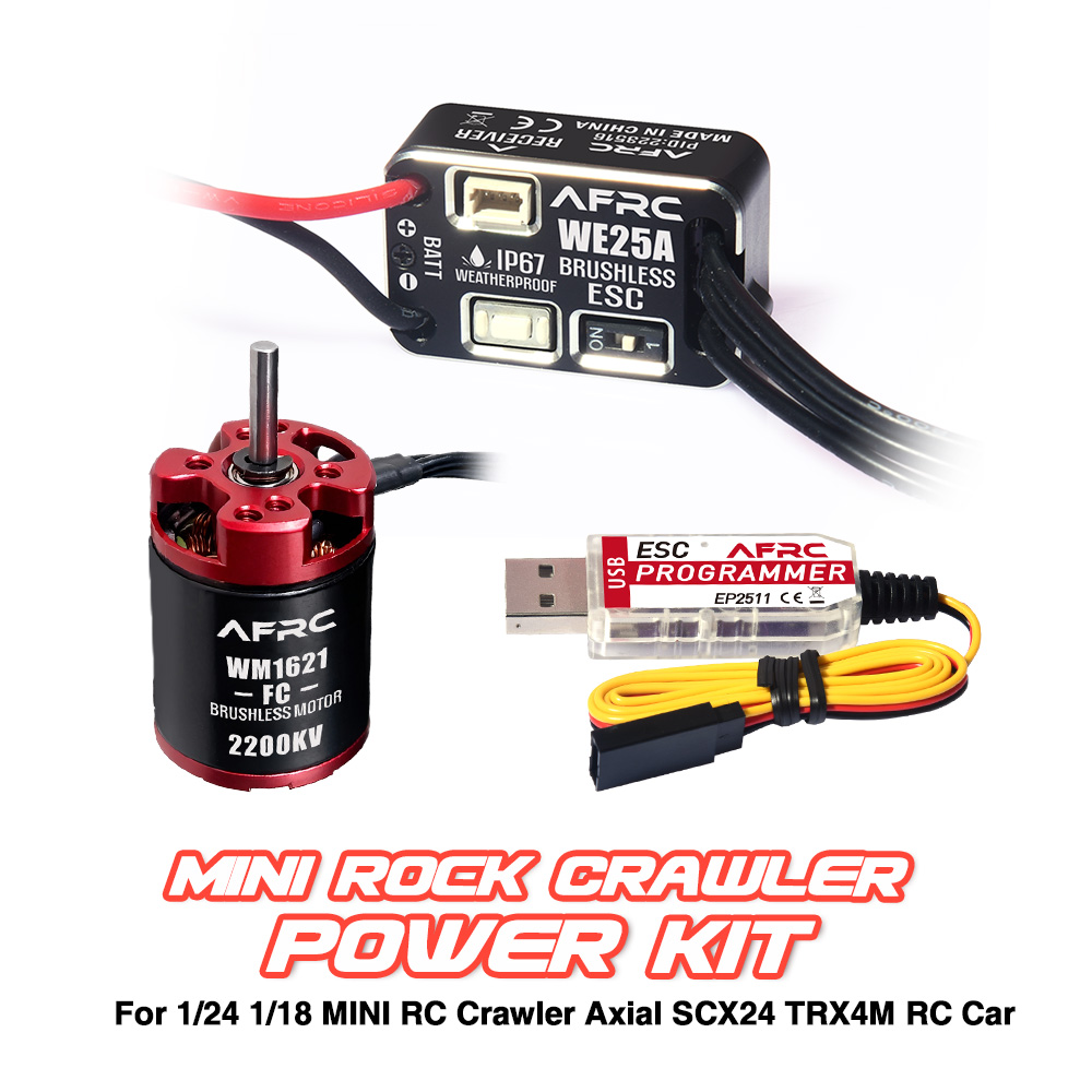 AFRC ESC 25A ブラシレスパワーキット (セット) - Model Kit Helicopter のレビューと価格