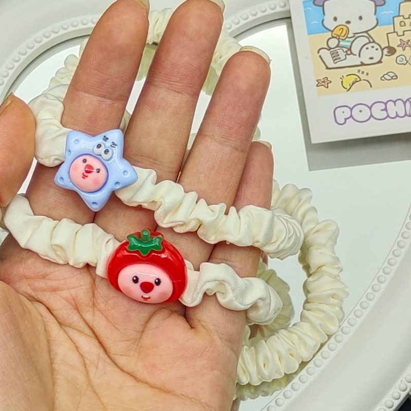 かわいい漫画風ループファッションヘアタイ、小さなビーバーヘア - Model Kit For Girls のレビューと価格